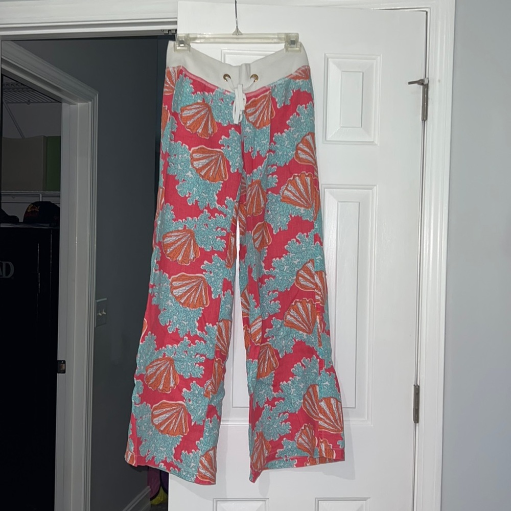 Lilly Pulitzer linen pants